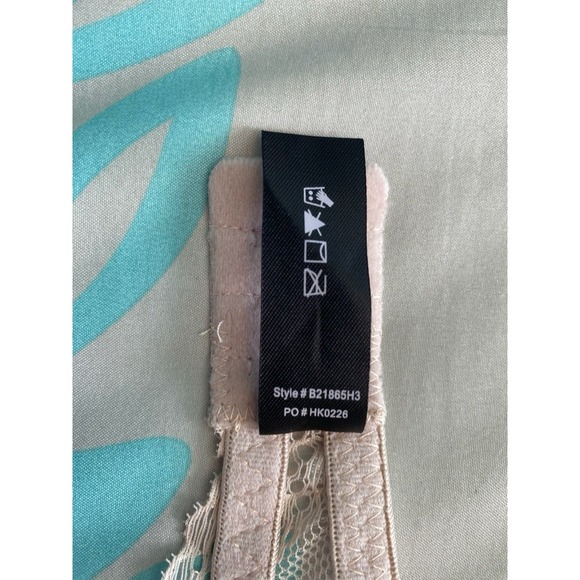 Women's Rene Rofe Push Up Pink Lace Underwire Bra #B21865H3 34C New No Tags - Picture 11 of 11